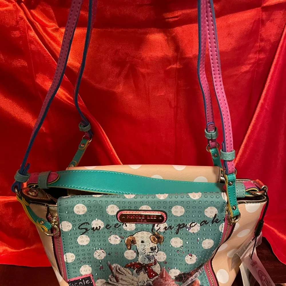 Nicole Lee artsy bag - Picture 2 of 4